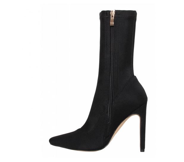 slim block heel boots